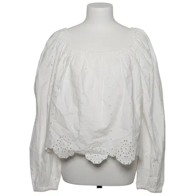 Blus (Vit) från Topshop Bomull