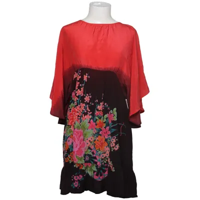 Robe (Rouge, Noir, Multicolore) de Warehouse Soie