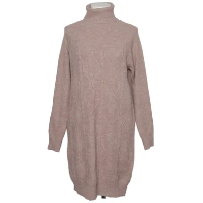 Turtleneck kjole (Beige) fra Chicoree Akryl, Elastan, Polyamid