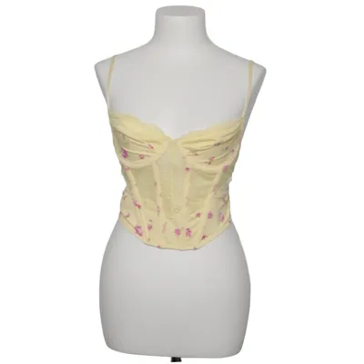 Bustier (Jaune, Violet) de Glassons Élasthane, Polyamide