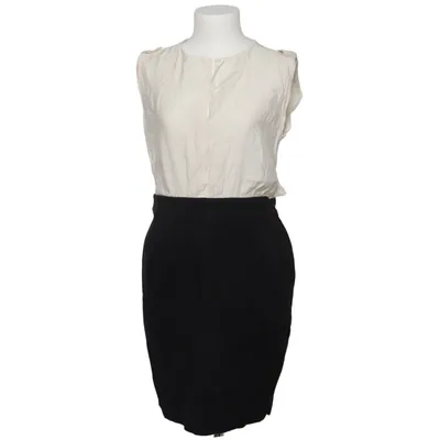 Robe (Blanc, Noir) de Mango Suit Coton, Élasthane, Polyamide, Polyester, Viscose