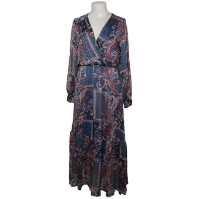 Wrap dress (Blue, Multicolored) from Belcci Polyester