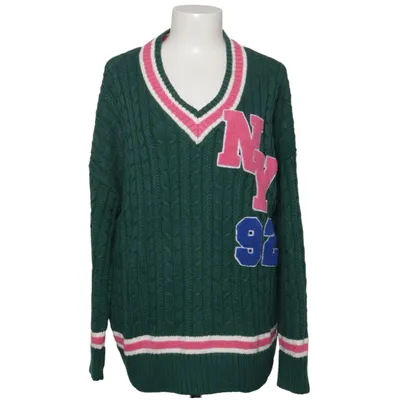 Sweater (Green, Multicolored) from Soya Acrylic