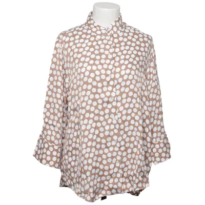 Blus (Brun, Vit) från Eterna Viskos