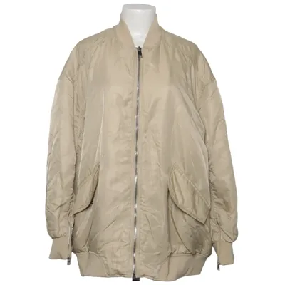 Bomber jacket (Beige) from Pull & Bear Polyamide, Polyester