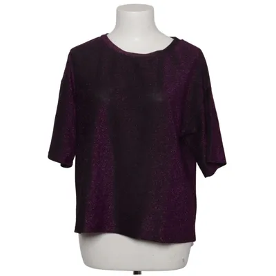 T-shirt (Violet, Noir) de Guts & Gusto Élasthane, Polyester