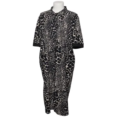 Shirt dress (Black, White) from Exxcellent Elastane, Polyamide