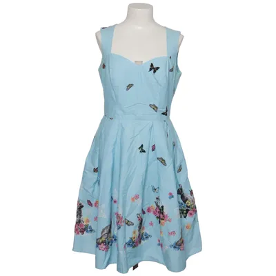 Kleid (Blau, Mehrfarbig) von Hell Bunny