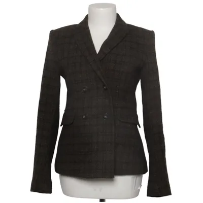 Blazer (Grøn, Brun) fra Theory Elastan, Polyamid, Polyester, Uld