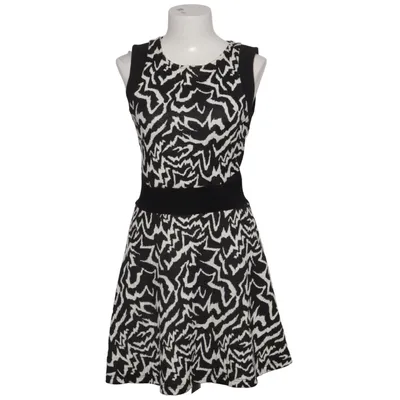 Jurk (Zwart, Wit) van Warehouse Katoen, Elastaan, Polyester