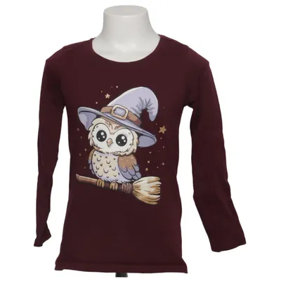 Langærmet t-shirt (Lilla) fra Dopo Dopo Girls Bomuld