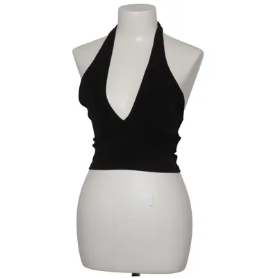 Halterneck top (Sort) fra About You Elastan, Polyester