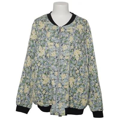 Bomber jacket (Yellow, Blue, Multicolored) from Privacy Cotton, Polyester