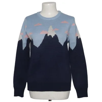 Strickpullover (Blau, Mehrfarbig) von Kling Acryl, Nylon, Polyester