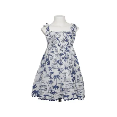 Dress (White, Blue) from Sigrid Olsen Cotton
