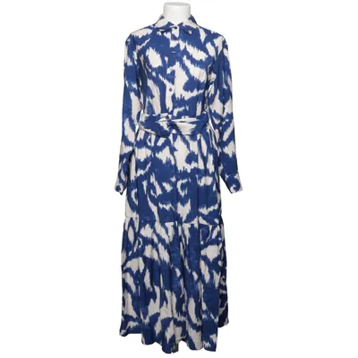 Skjortekjole (Blå, Hvid) fra C&A Nylon, Viscose