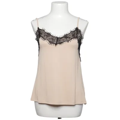 Tanktop  (Beige, Sort) fra Amisu