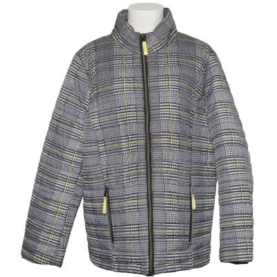 Lättviktsjacka (Grå, Flerfärgad) från Via Cortesa Polyester