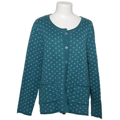Cardigan (Blauw, Wit) van Lily White Acryl, Katoen
