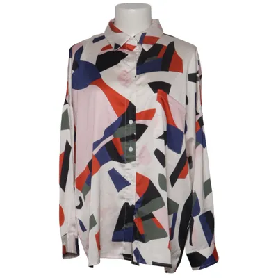 Blus (Vit, Flerfärgad) från Sophyline Polyester