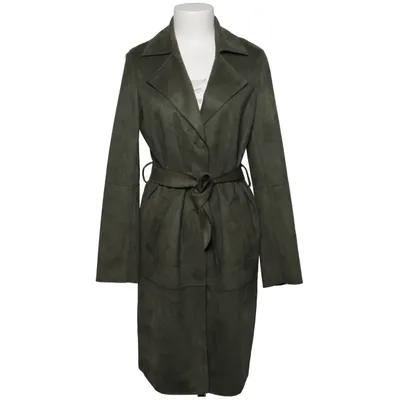 Trench-coat (Vert) de Zero Élasthane, Polyester