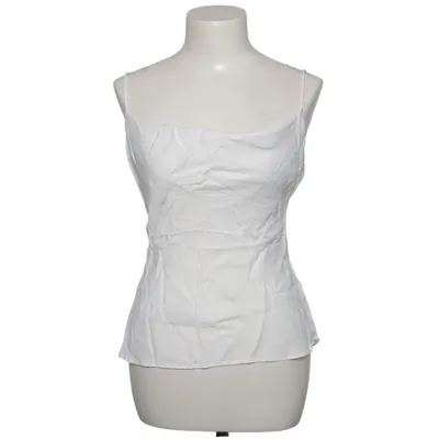 Tank Top (White) from Zara Viscose
