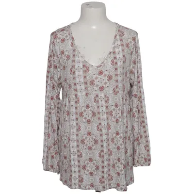 Blouse (White, Brown, Beige) from Dotted Blue Viscose