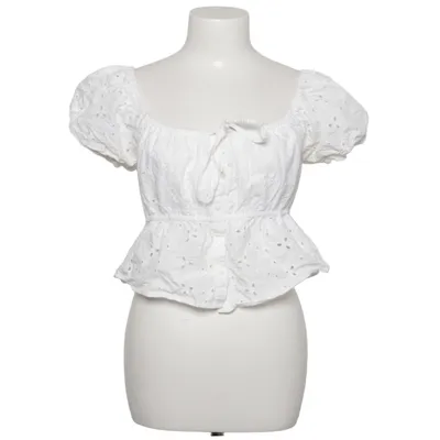 Crop top (Vit) från American Eagle Bomull, Polyester