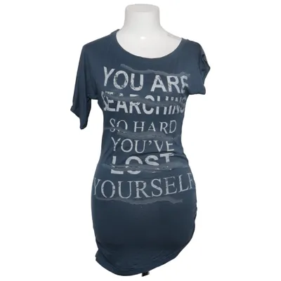 Dress (Blue) from STORE Elastane, Viscose