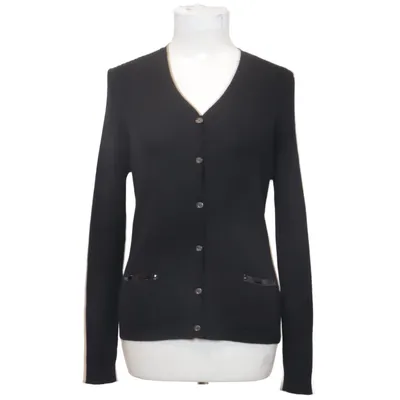 Cardigan (Black) from Rivamonti Merino wool