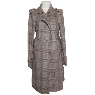 Coat (Beige, Brown) from Papillonne Elastane, Polyester