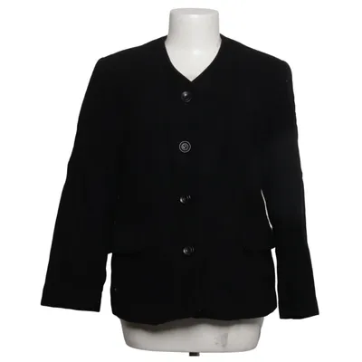 Blazer (Zwart) van Wool Cashmere Kasjmier, Nylon, Wol