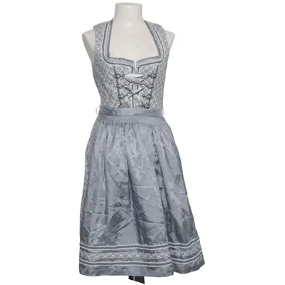 Dirndl (Blå, Beige) från Edel Heiss Bomull, Polyester