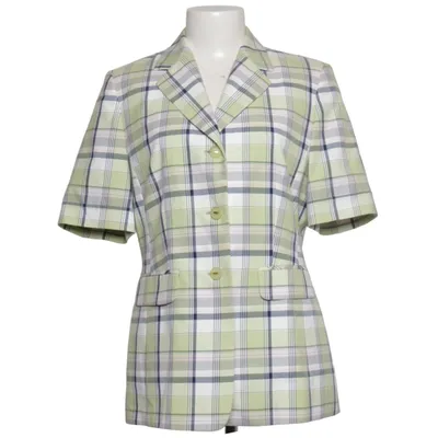 Blazer (Vert, Blanc, Multicolore) de Laura Berlucchi Polyester, Viscose