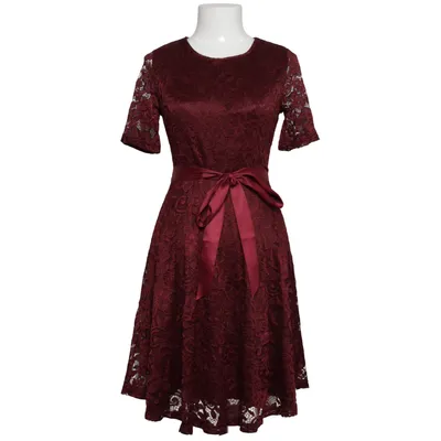 Jurk (Rood) van Dress Tells Elastaan, Polyamide, Polyester