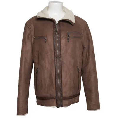 Shearlingjakke (Brun) fra Tom Tompson Polyester