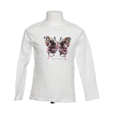 Long sleeve T-shirt (White, Multicolored) from A Punto. Cotton