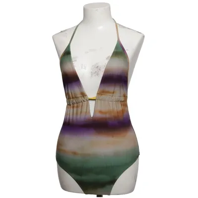 Swimsuit (Purple, Green, Beige) from Zara Accessories Elastane, Polyamide