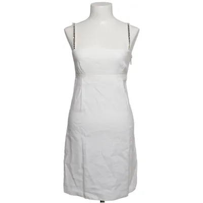 Jurk (Wit) van VJC Versace Elastaan, Linnen, Viscose