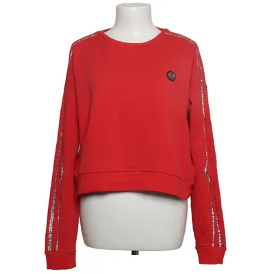 Collegetröja (Röd) från Philipp Plein Couture Bomull, Elastan, Polyester