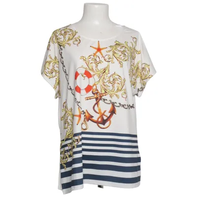 Top (Wit, Blauw, Meerkleurig) van Fiora Blue Elastaan, Polyester, Viscose