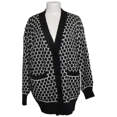 Cardigan (Noir, Blanc) de Jolio & Co Acrylique, Polyamide
