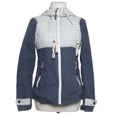 Jacket (Blue, Gray) from Dreimaster Cotton, Polyamide