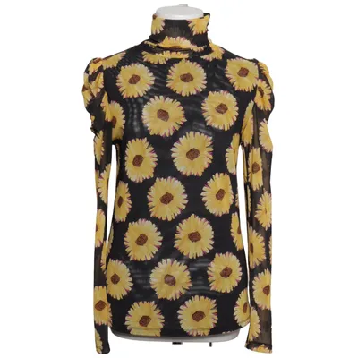 Turtleneck (JANE PUFFED SLEEVE TOP CLT-183-TOP-AW21) from Fabienne Chapot Elastane, Recycled polyester