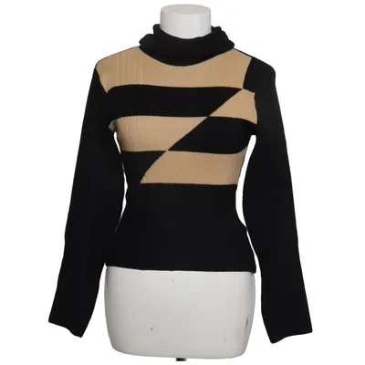 Turtleneck (Black, Beige) from Lycra Acrylic, Elastane
