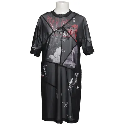 Robe (Noir, Blanc) de McQ by Alexander McQueen Coton