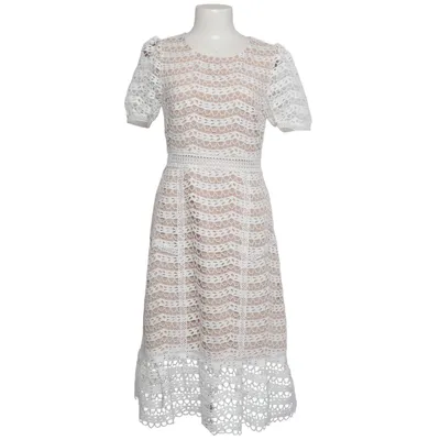 Klänning (Vit, Beige) från Apart Glamour Polyester