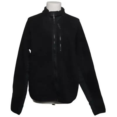 Fleece jacket (Black) from H&M Move Elastane, Polyester
