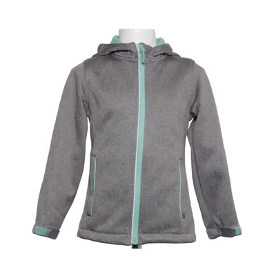 Hoodie (Gray, Turquoise) from Active Touch Kids Polyester