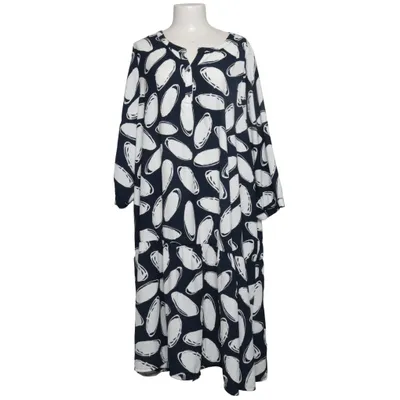 Jurk (Blauw, Wit) van Gina Benotti Polyester